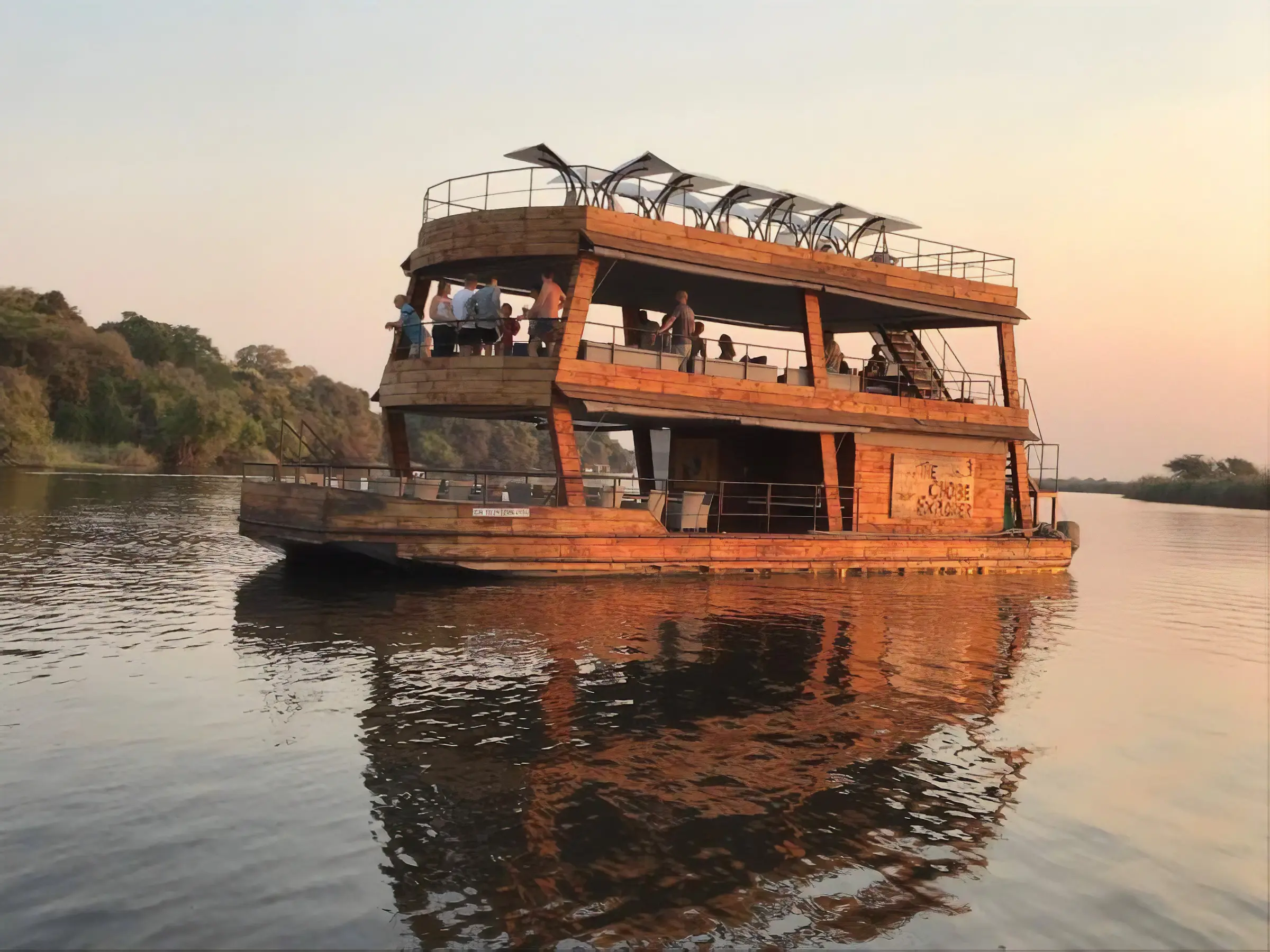 Chobe – plavba po řece