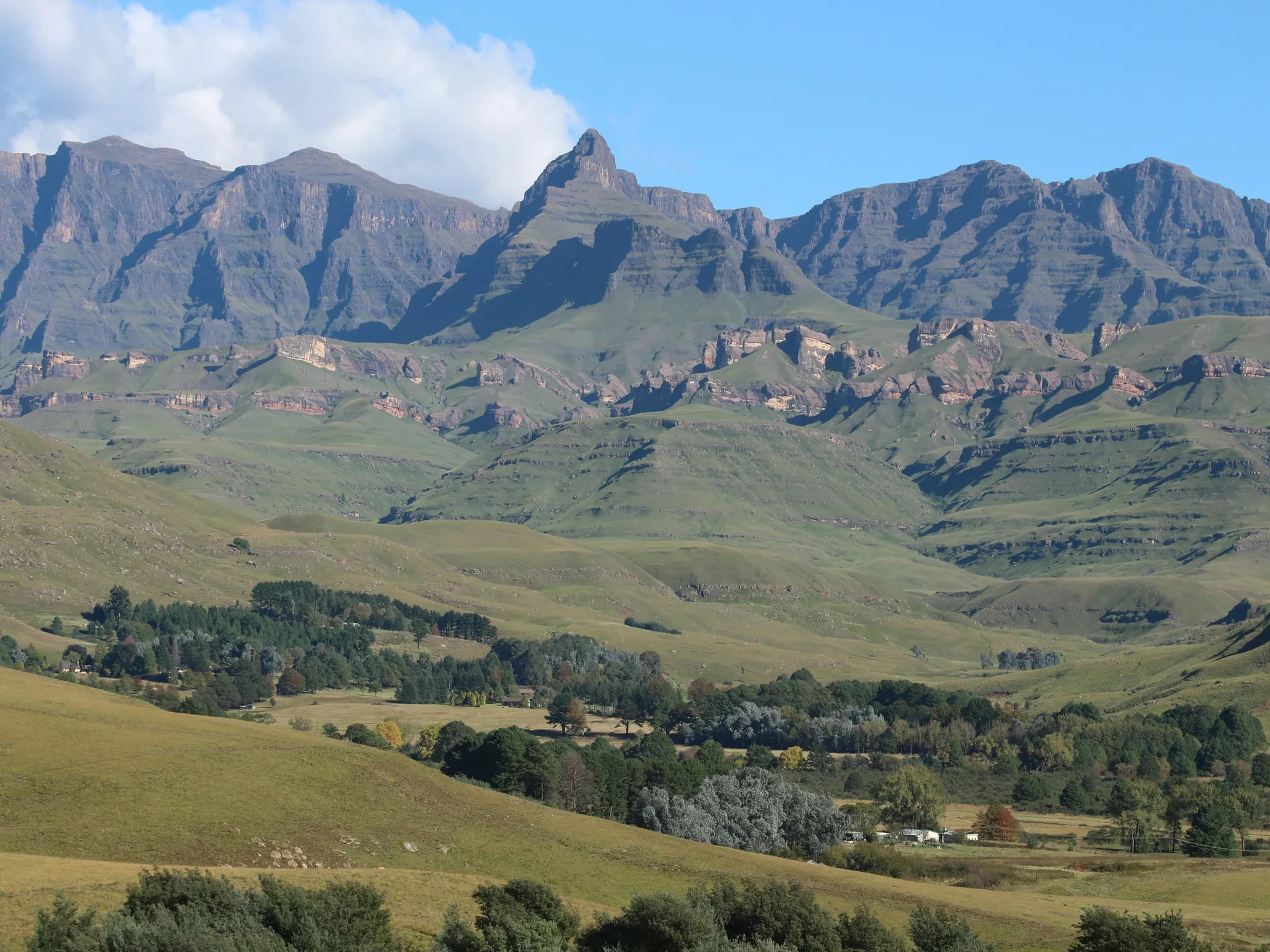 Drakensberg – horské panorama