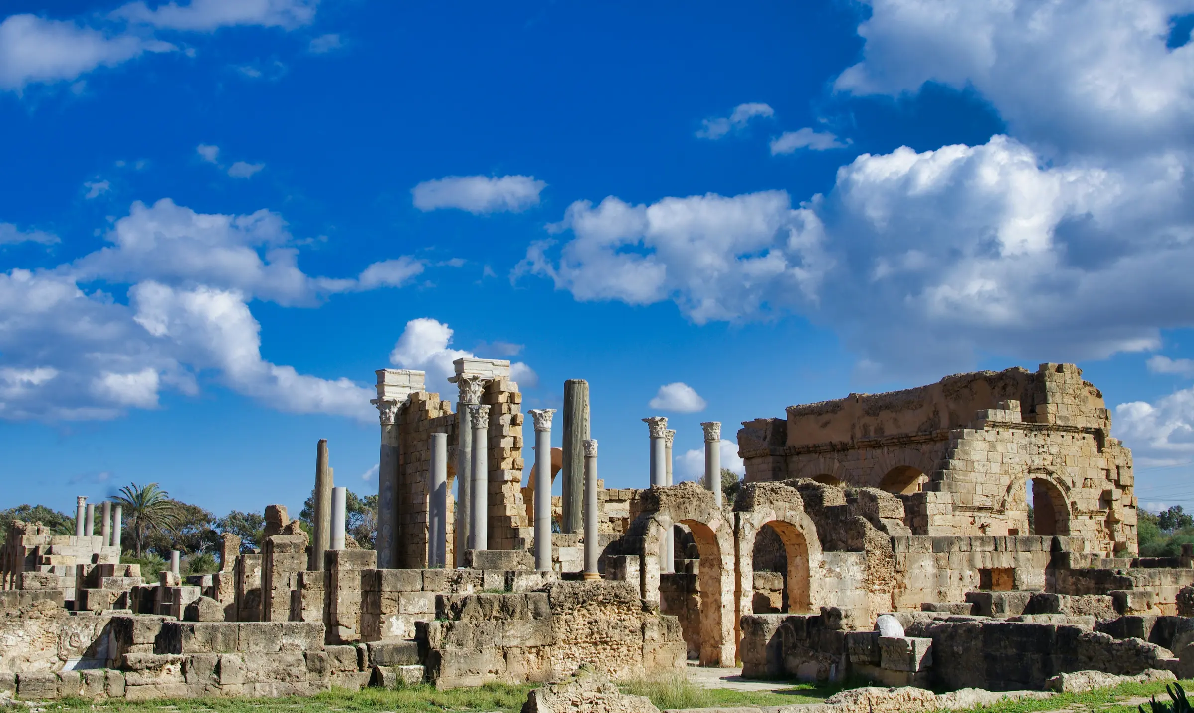 Libye – Leptis Magna, Sahara a antické památky