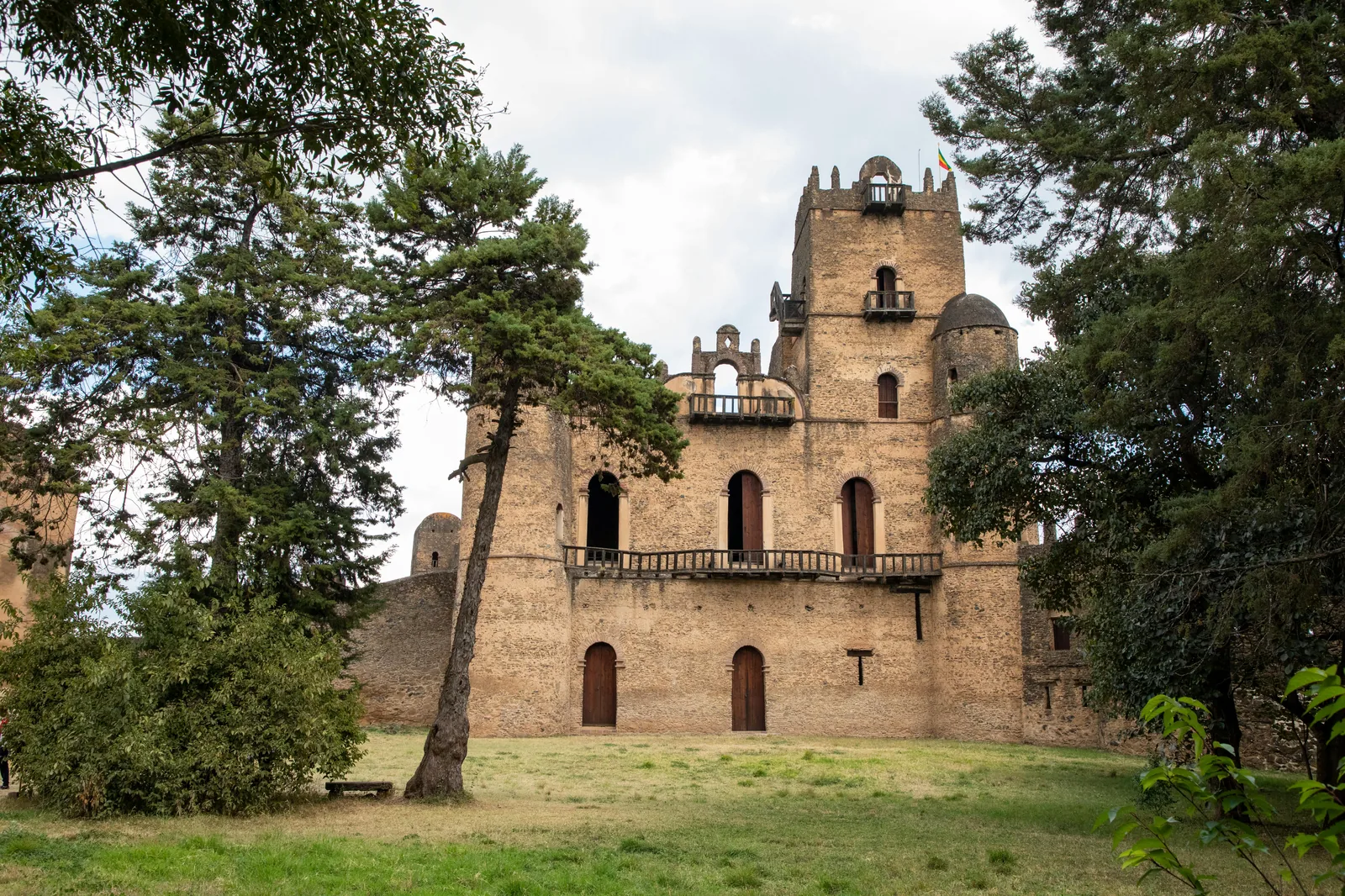 Etiopie – Gondar, středověké hrady