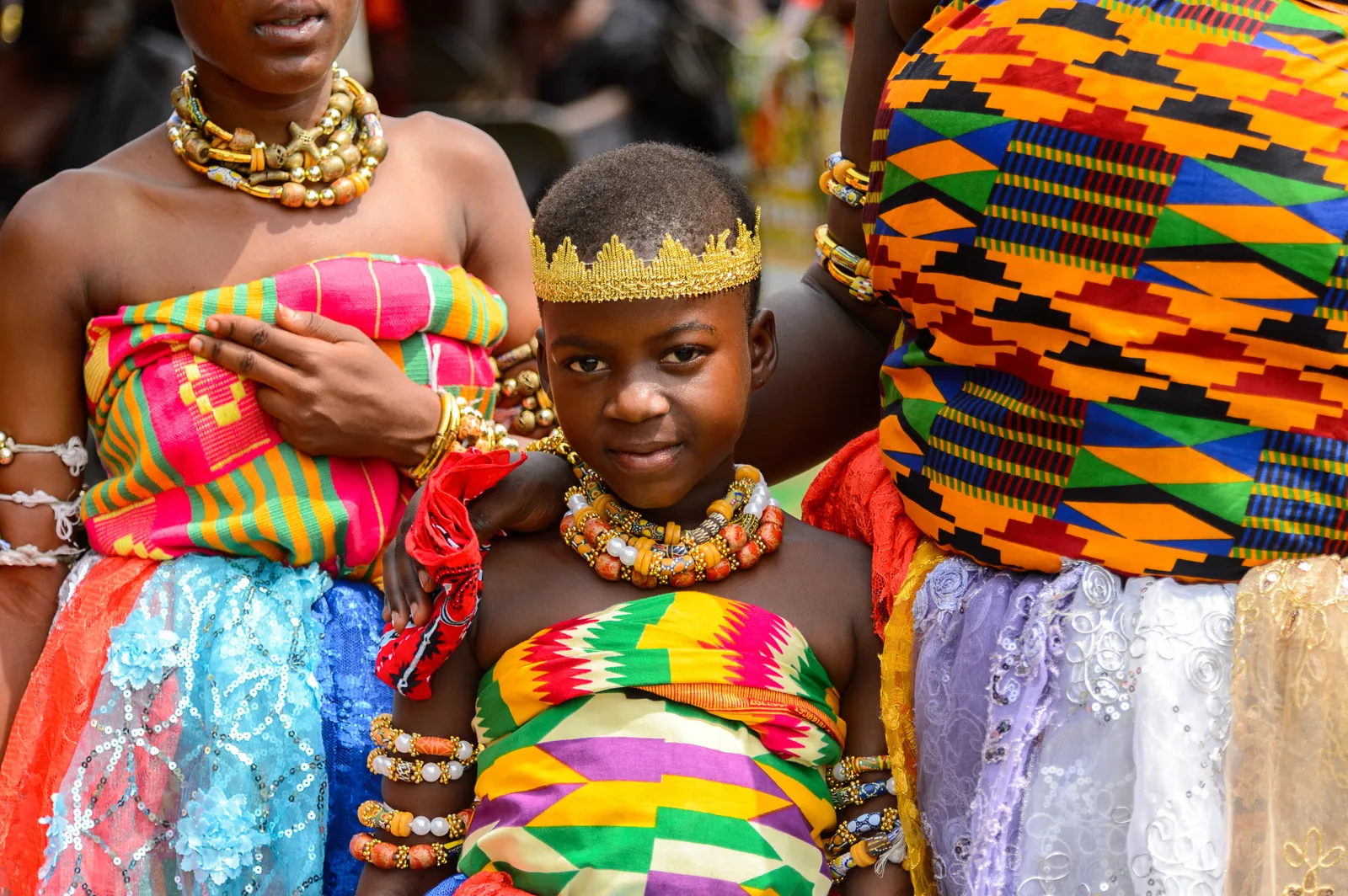 Ghana – místní vesnice