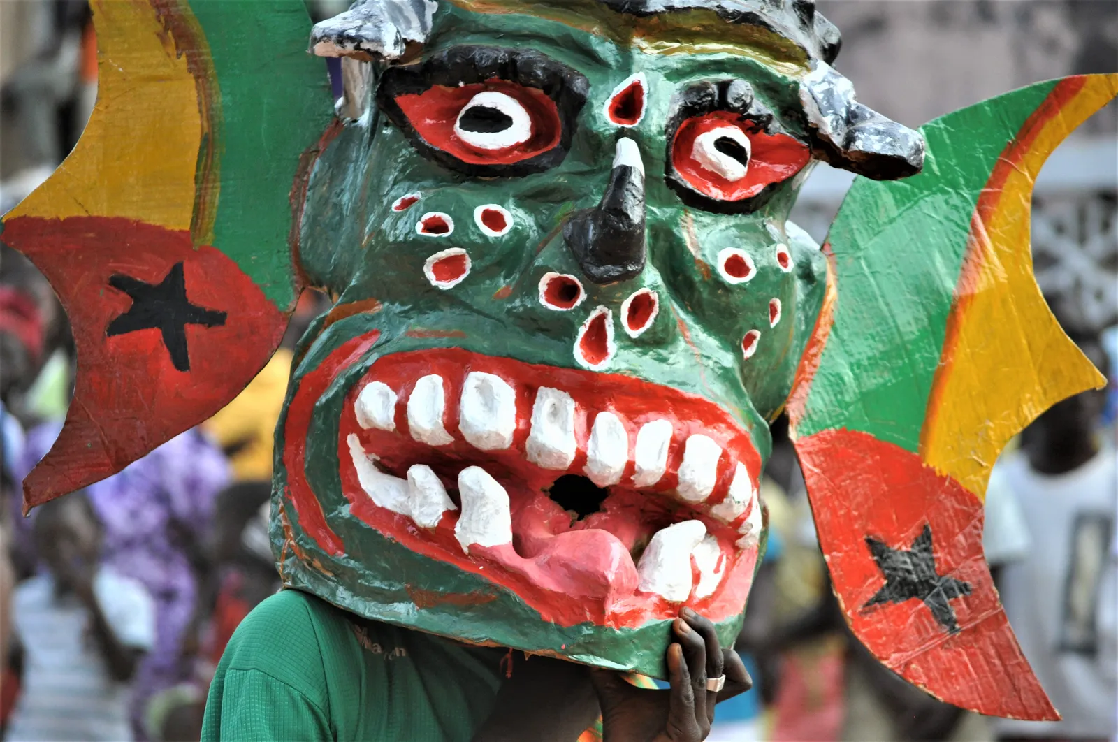 Guinea-Bissau – tradiční maska