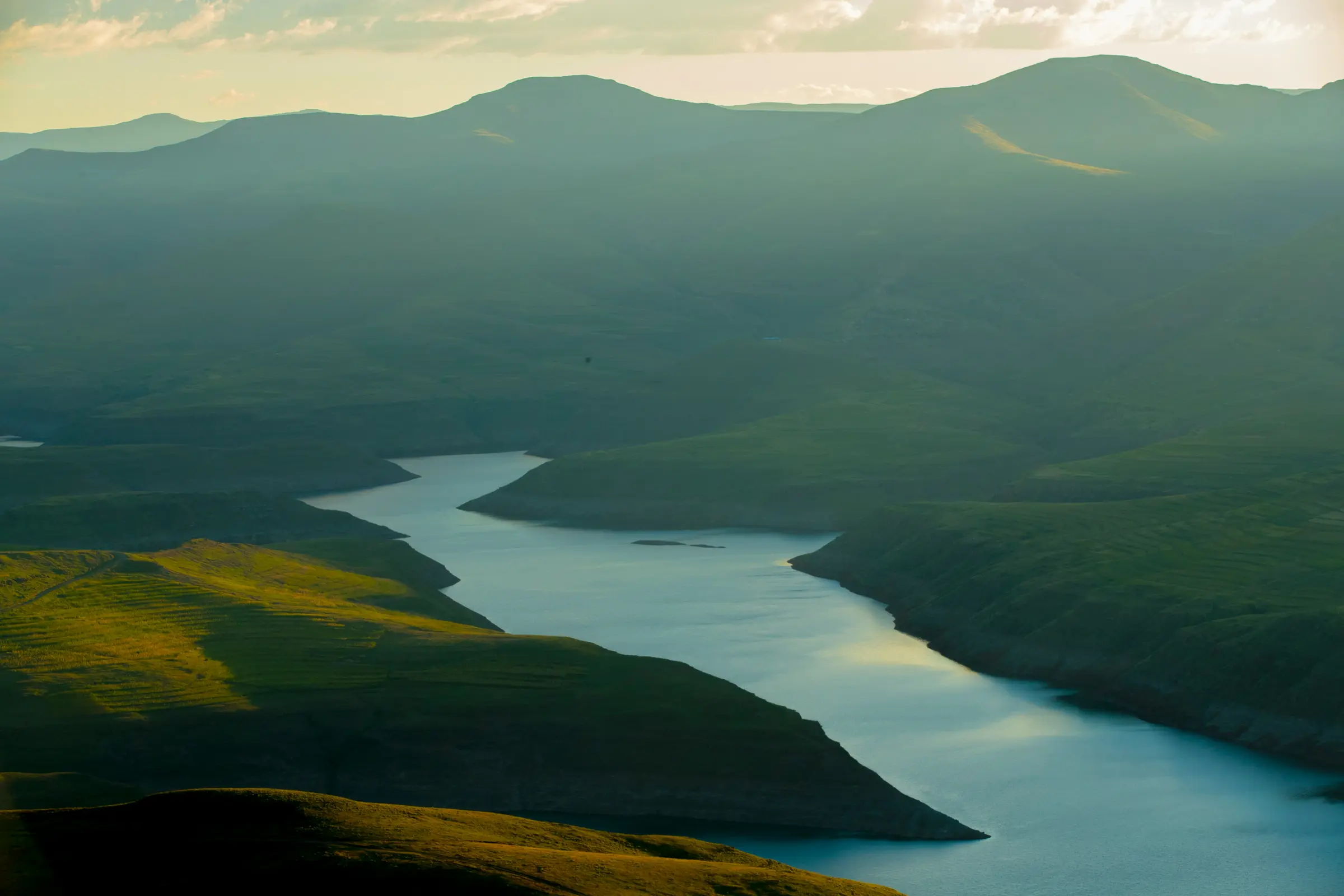 Lesotho – horská krajina a pastevci