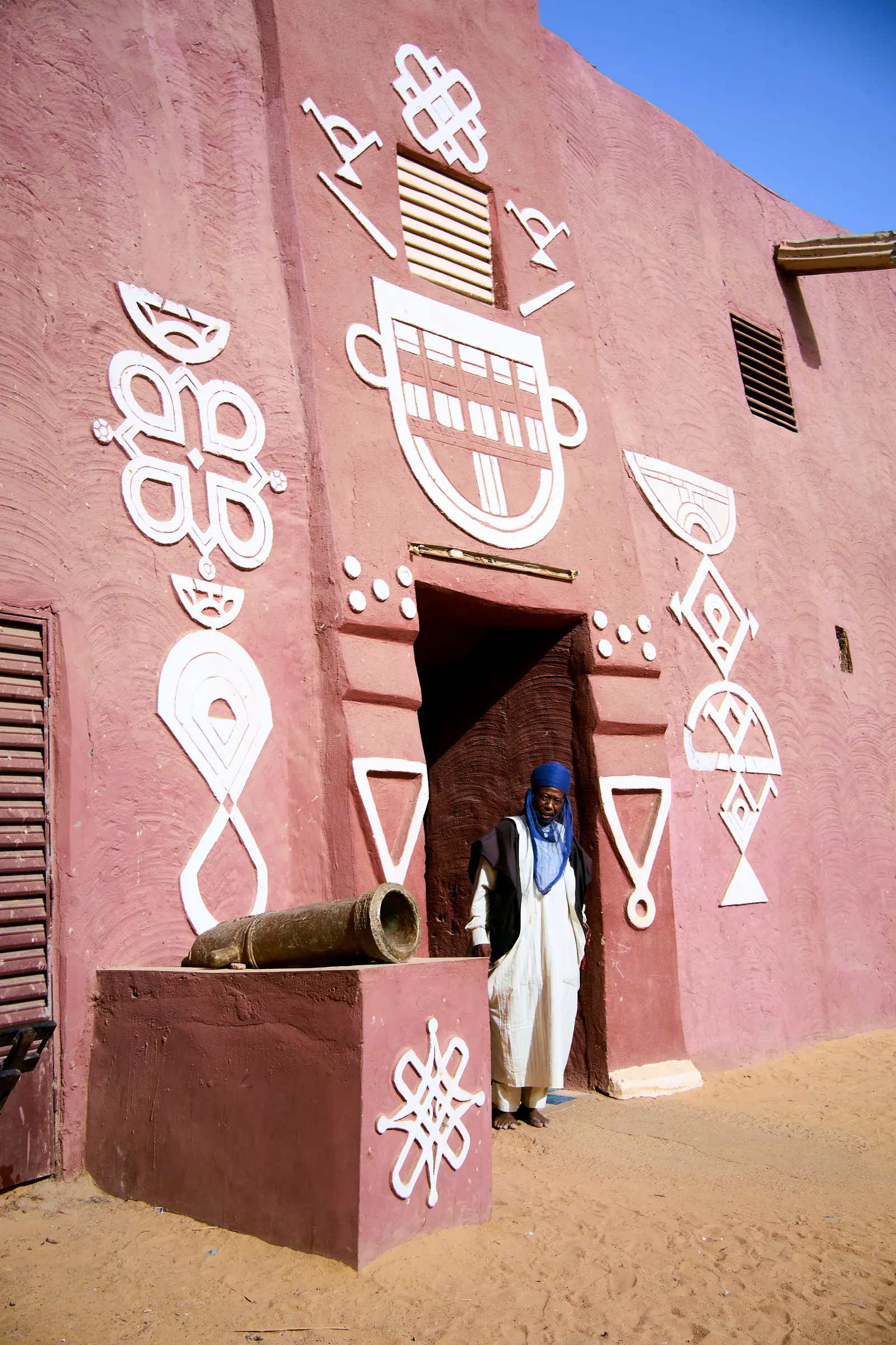 Mali – hliněná architektura