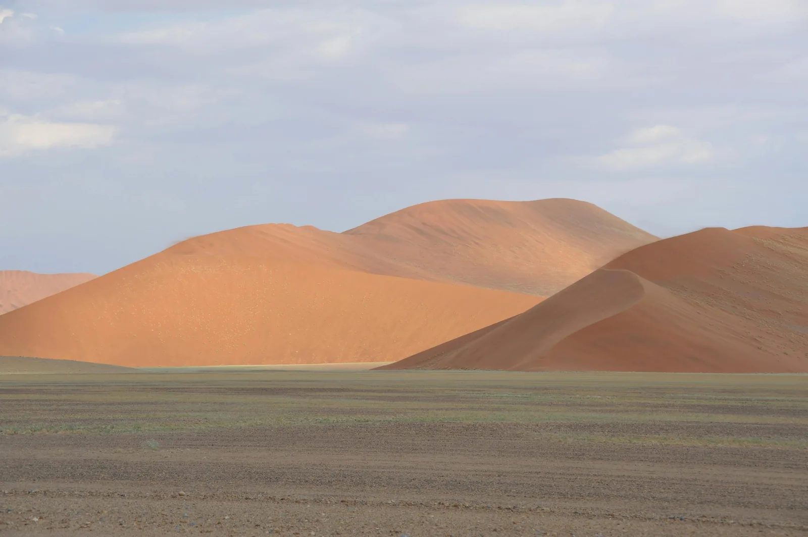 Namibie – duny Sossusvlei za úsvitu