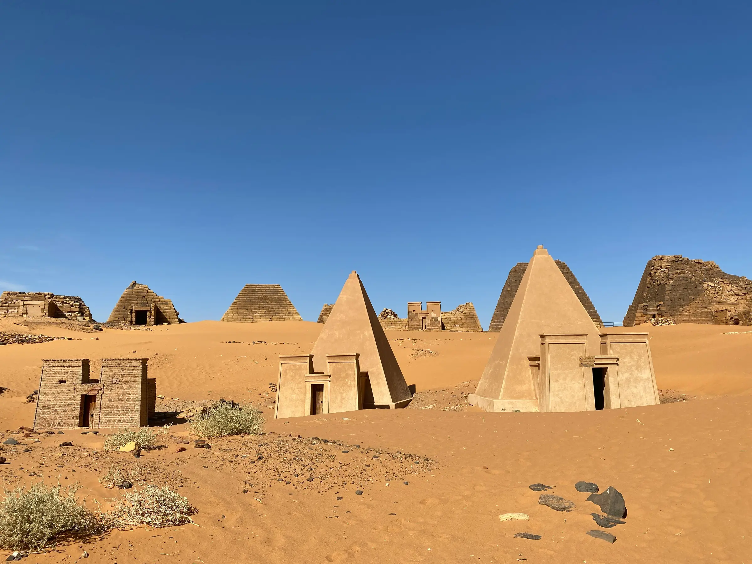 Súdán – pyramidy Meroë a núbijská civilizace
